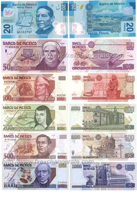 pesu currency|current mexican currency bills.